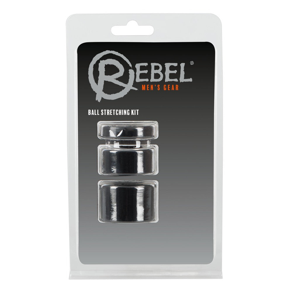 3 pcs. Rebel Ball Stretching Testicle Clamps