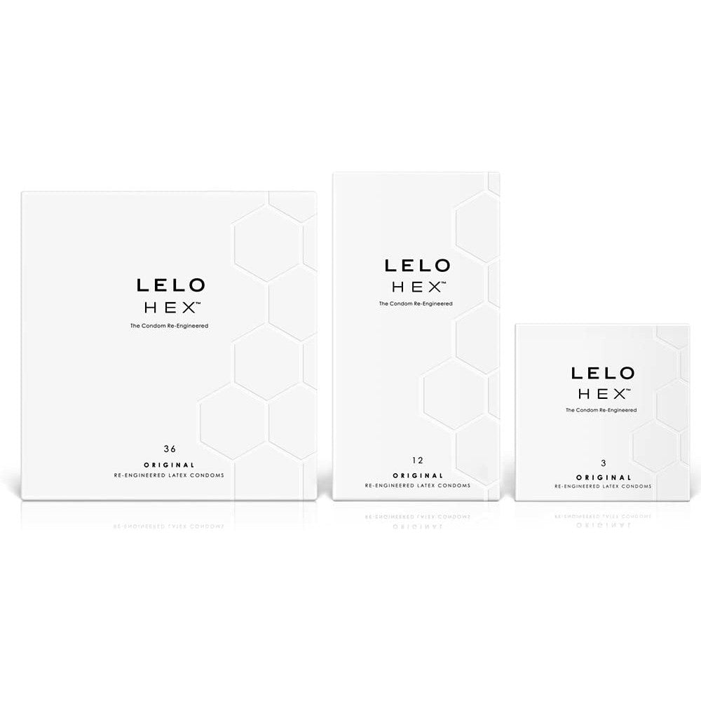 36 pcs. Luxury condoms Lelo Hex