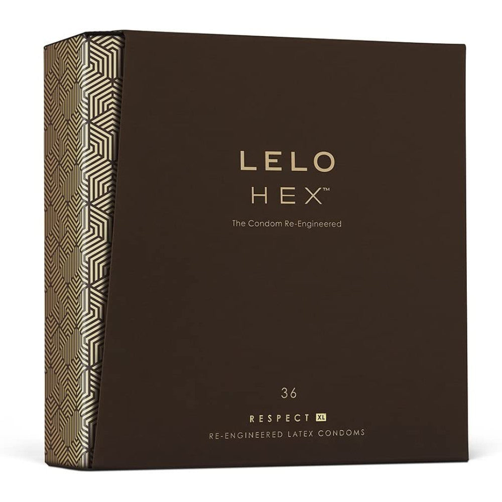 36 pcs. Luxury condoms Lelo Hex XL