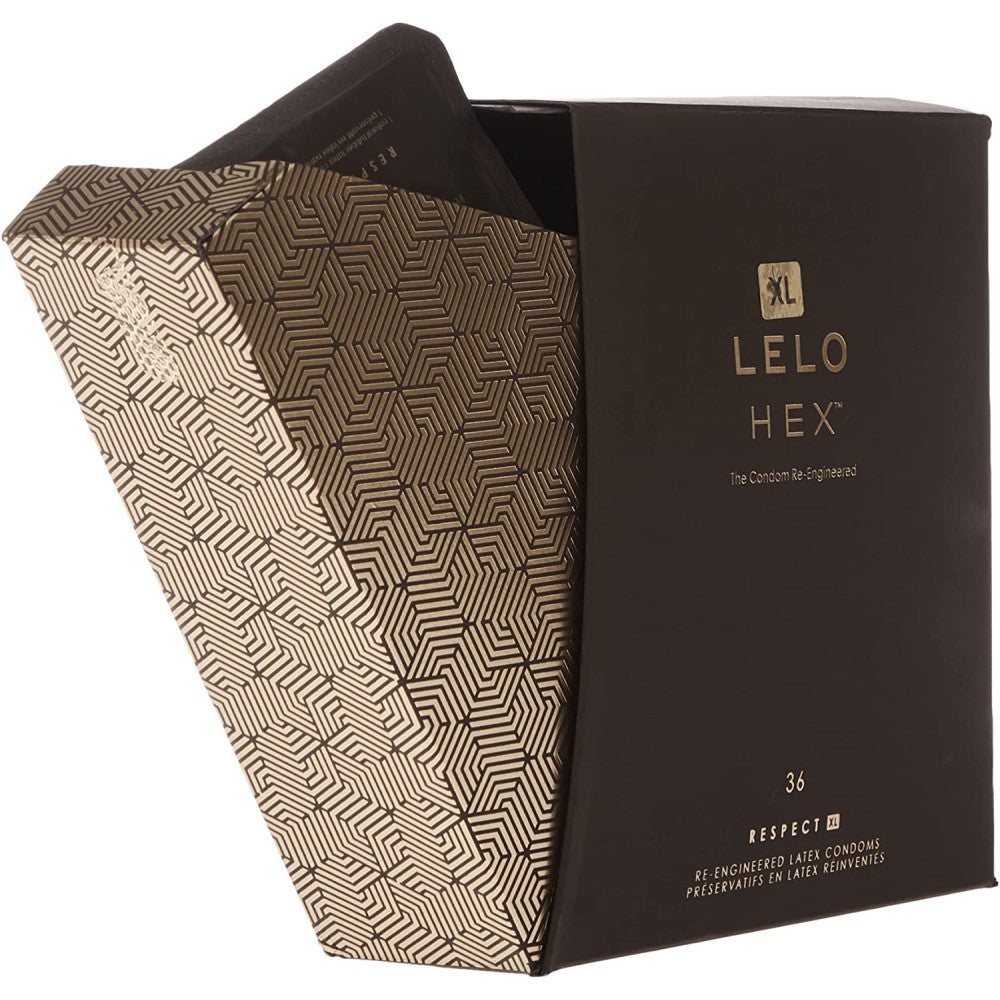 36 pcs. Luxury condoms Lelo Hex XL