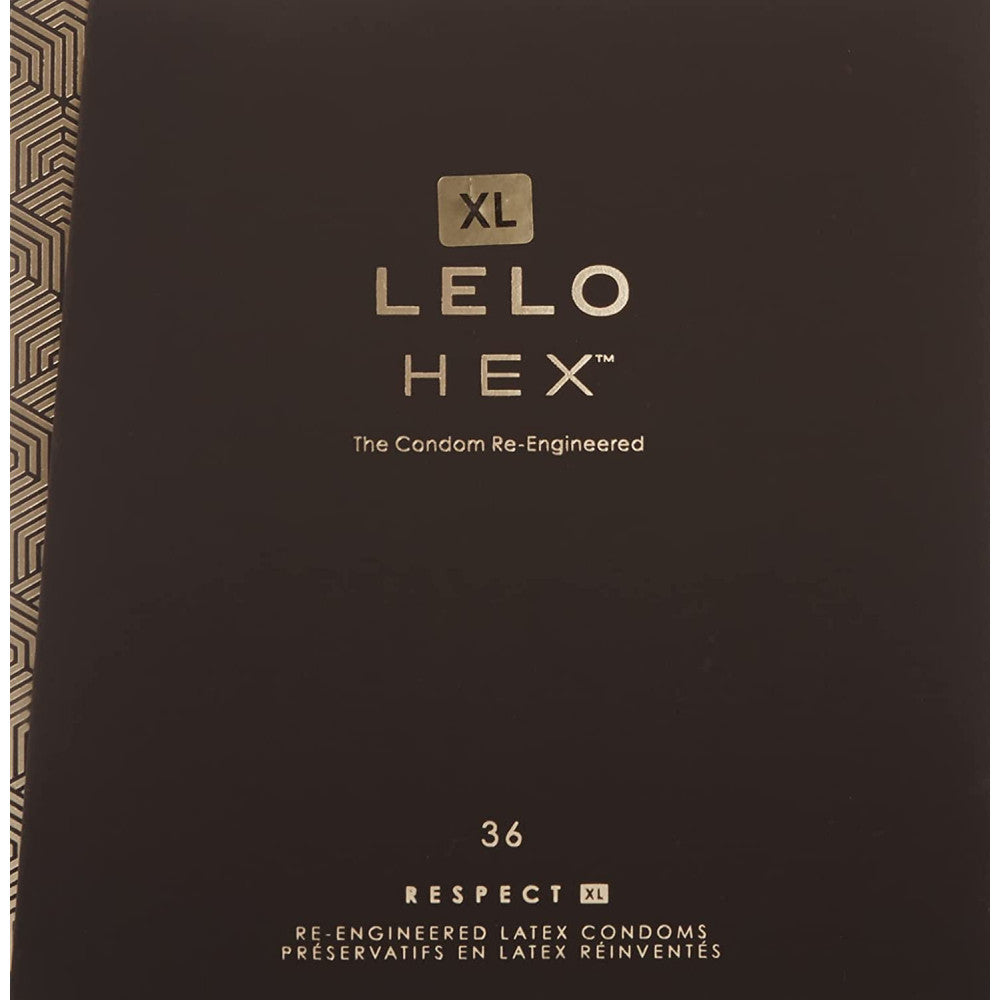 36 pcs. Luxury condoms Lelo Hex XL