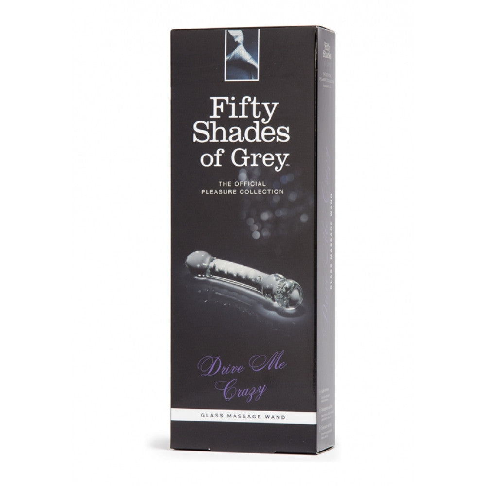 50 Shades of Grey Drive Me Crazy Luxury Glass Double Dildo