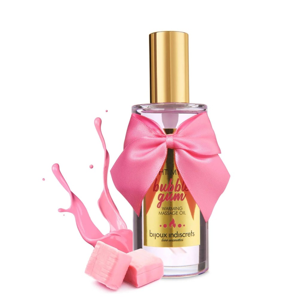 Bubblegum Warming Massage Oil "Light My Fire"