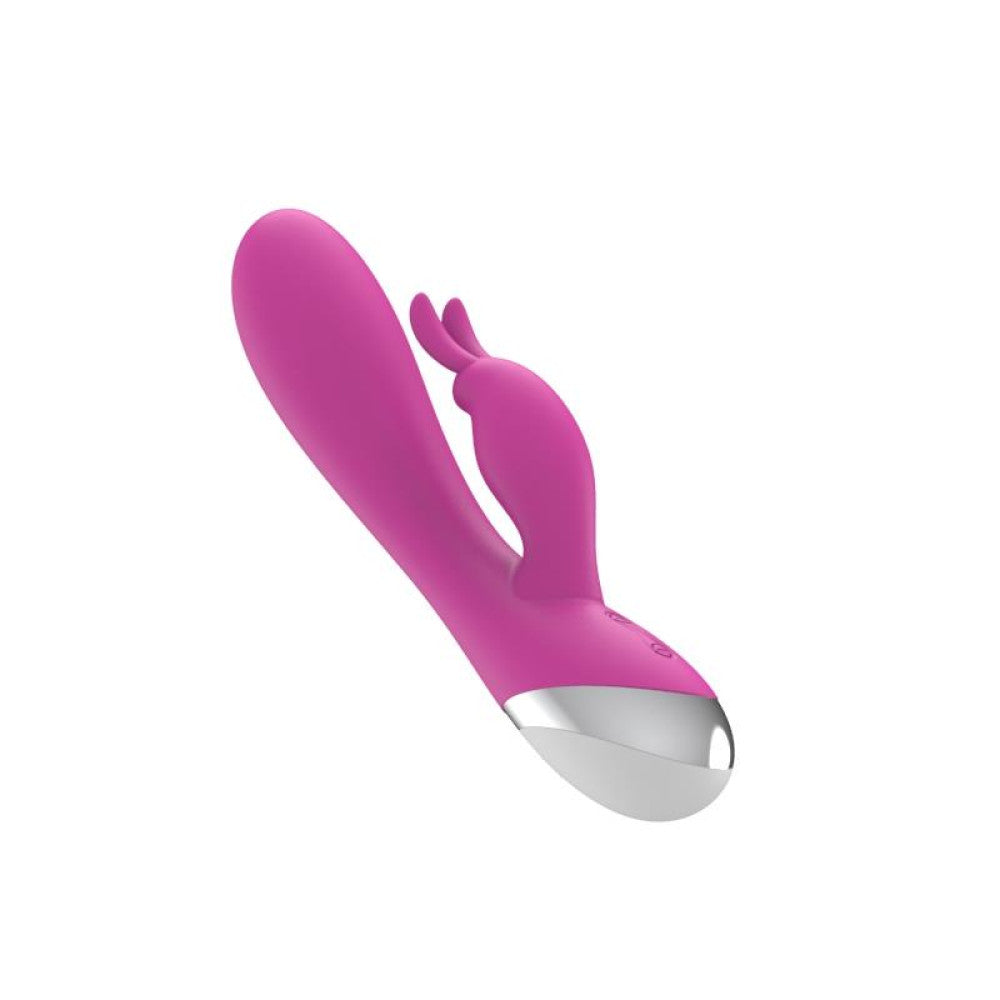 A-Gusto Rechargeable Silicone Rabbit Vibrator