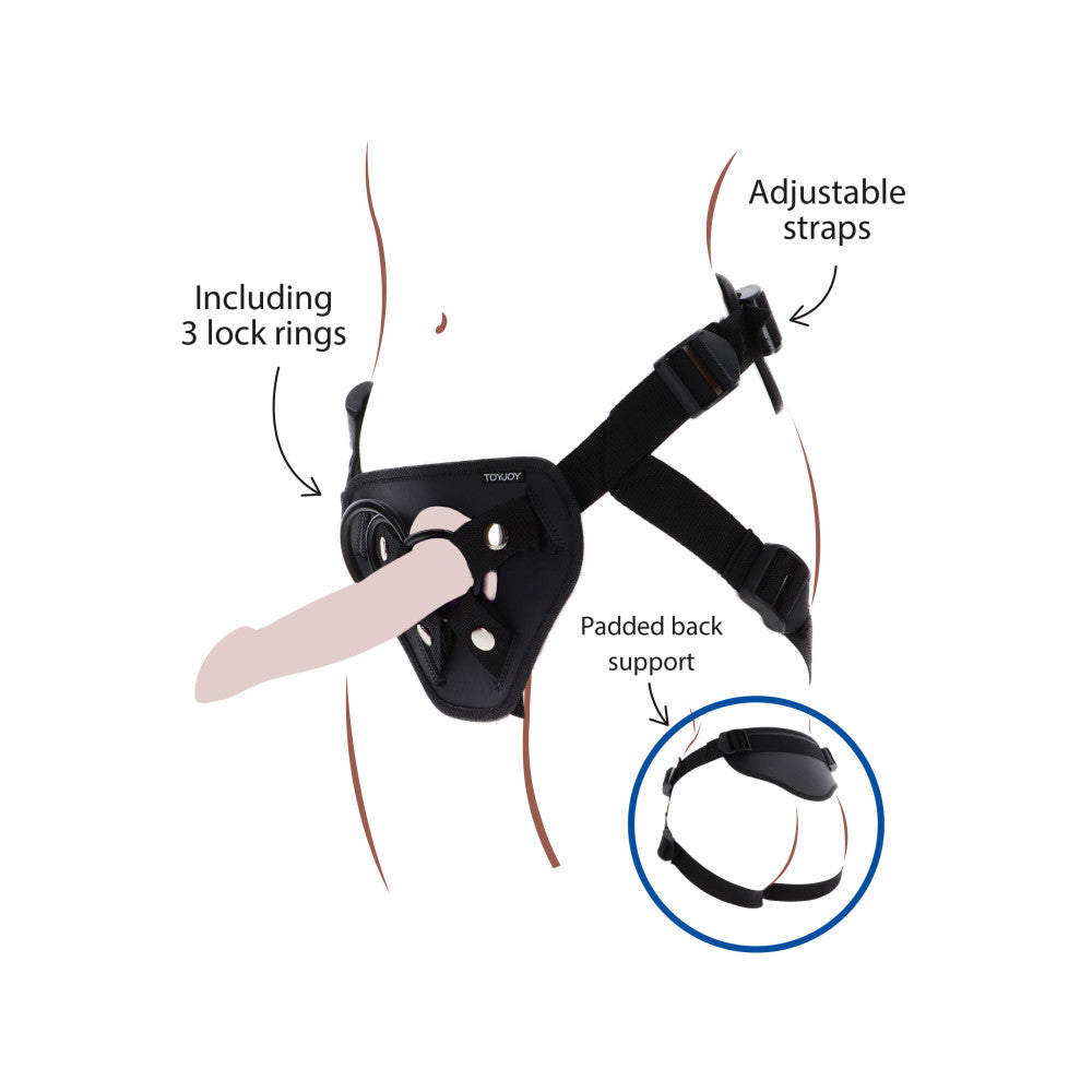 Adjustable Strap On Get Real DeLuxe Harness