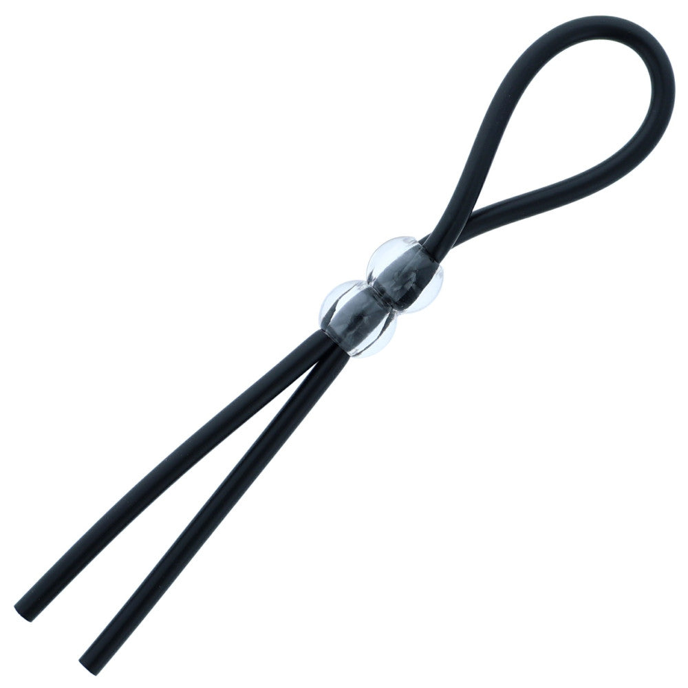 Adjustable penis clip silicone black