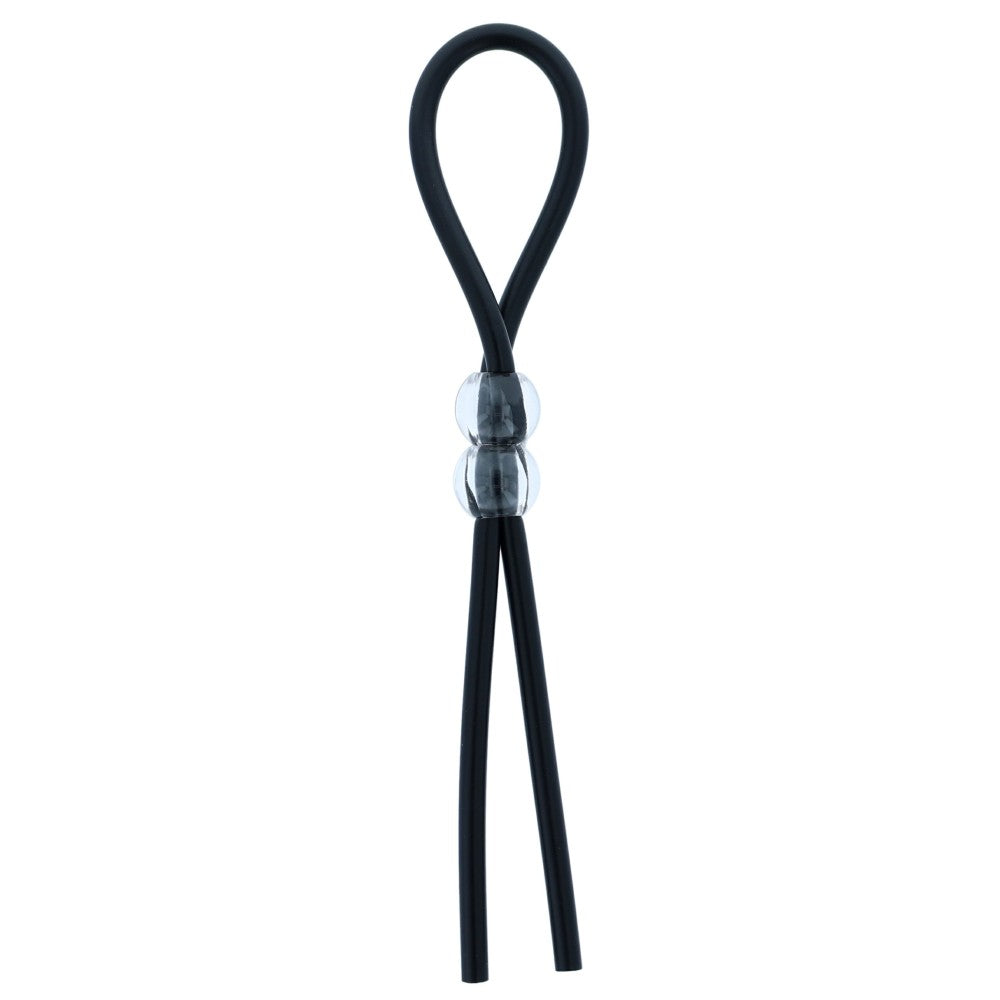 Adjustable penis clip silicone black