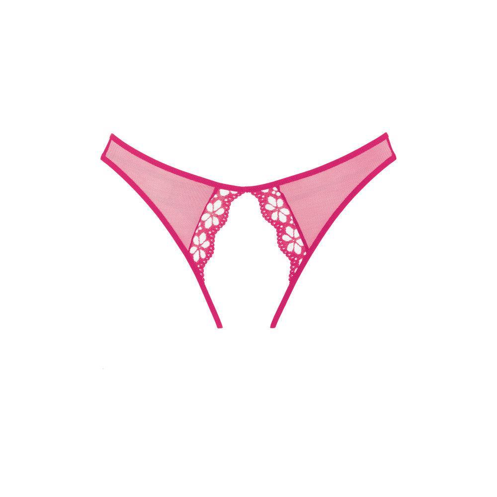 Mirabelle Crotchless Panties Pink