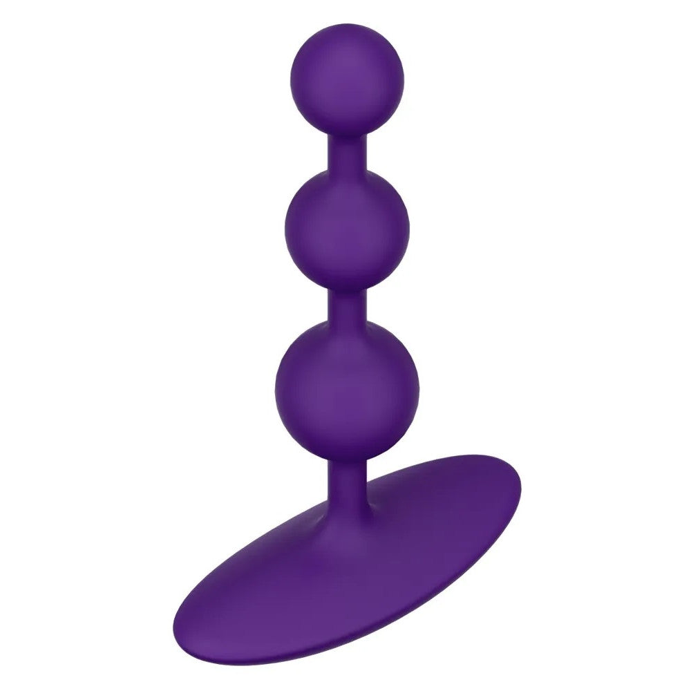 Amp purple silicone anal beads