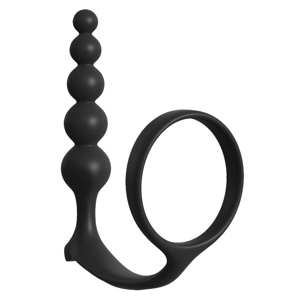 Anal Fantasy Anal Rosary Silicone Testicle Clamp