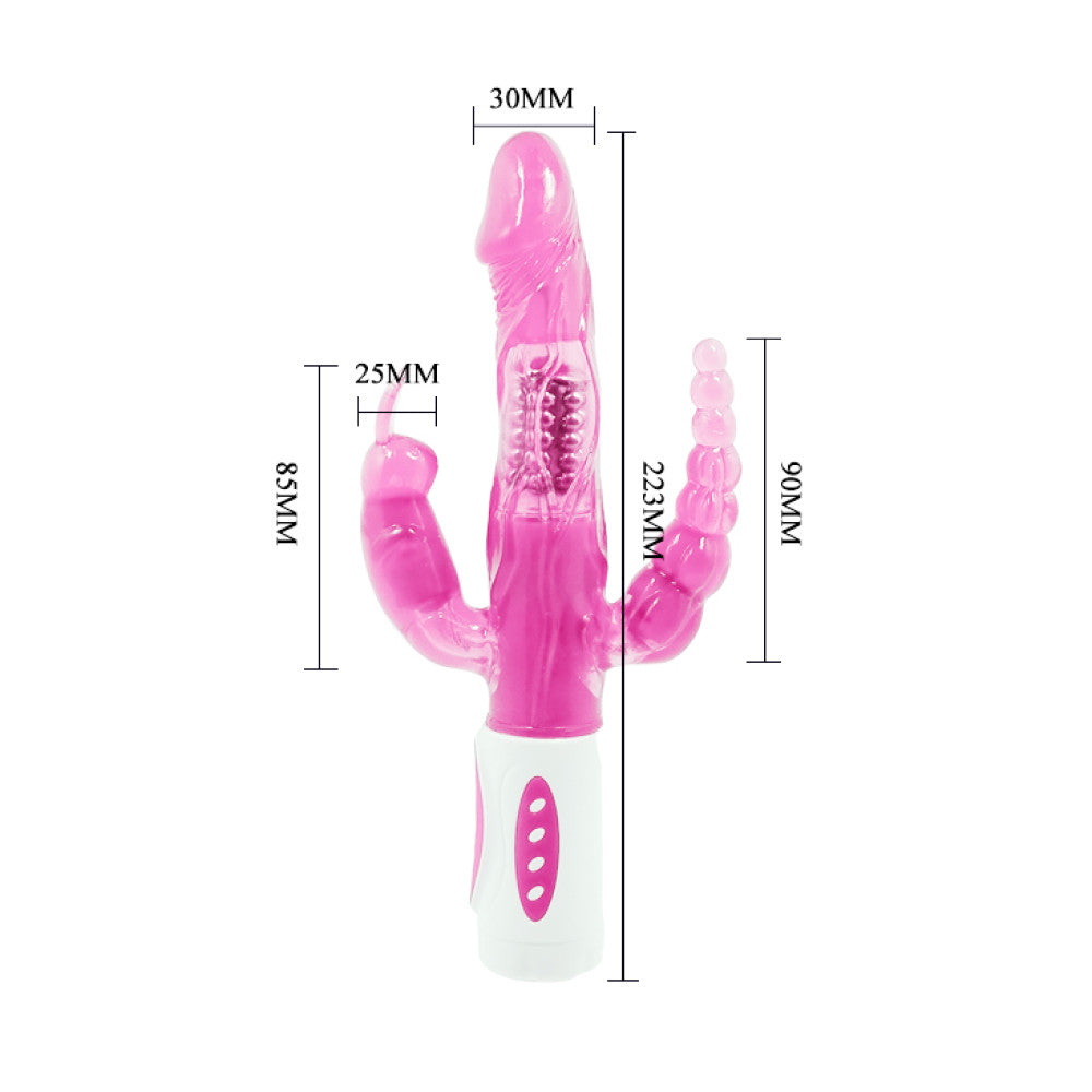 Anal Vaginal Rabbit Vibrator Pretty Bunny