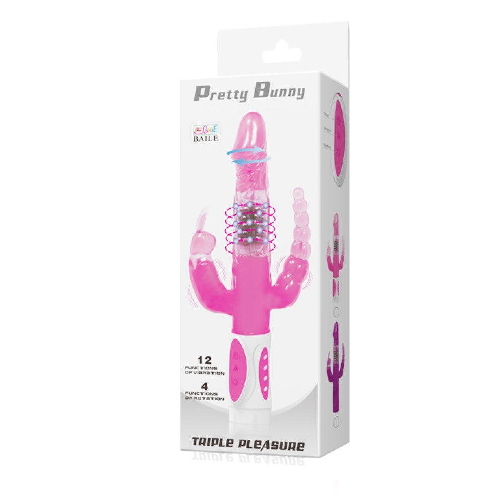 Anal Vaginal Rabbit Vibrator Pretty Bunny