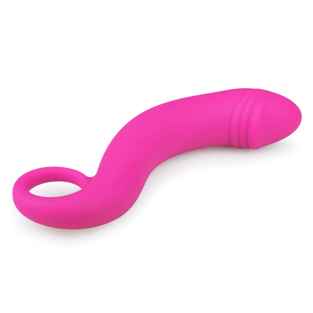 Anal dildo Curved Dong pink