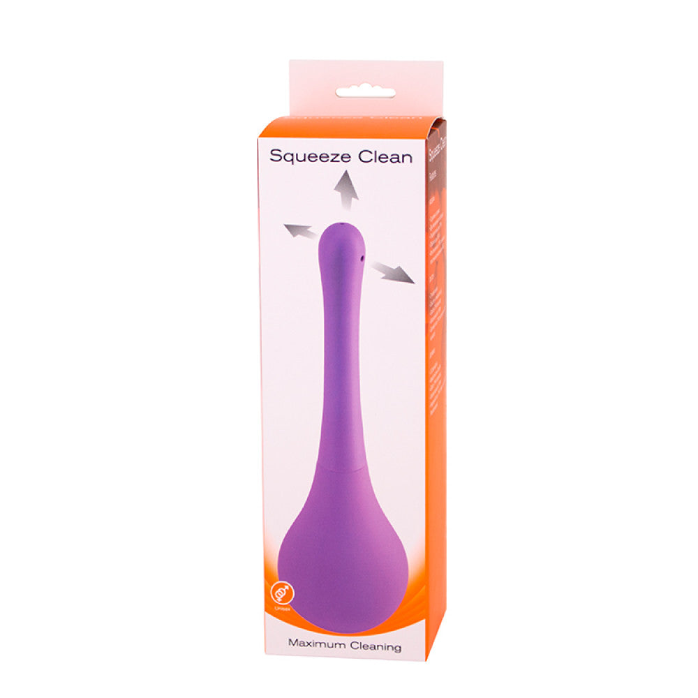 Anal douche Squeeze Clean purple