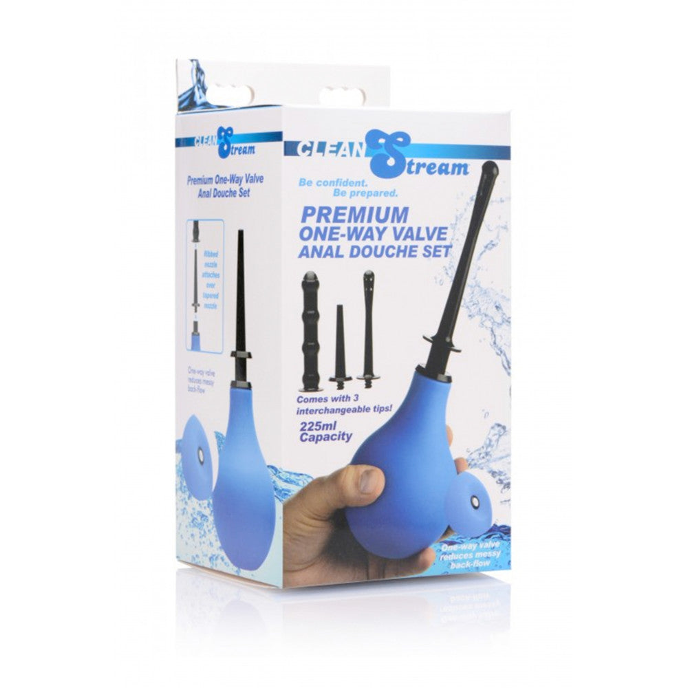 Clean & Stream Anal Douche with 3 Nozzles