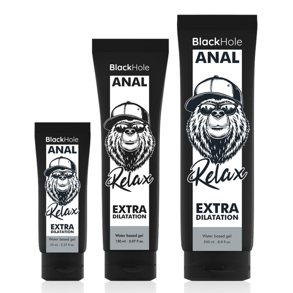 Anal lubricant with a relaxing effect Black Hole Anal Relax 150 ml