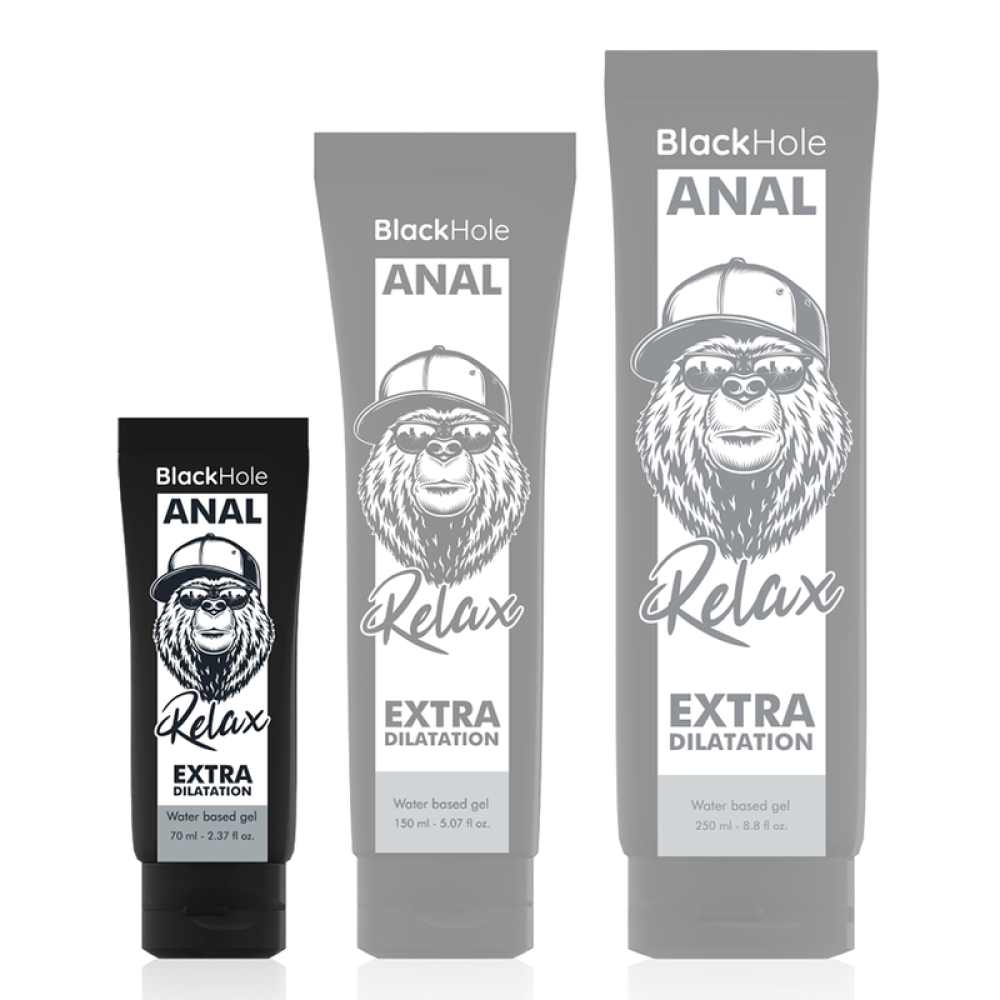 Anal lubricant with a relaxing effect Black Hole Anal Relax 70 ml