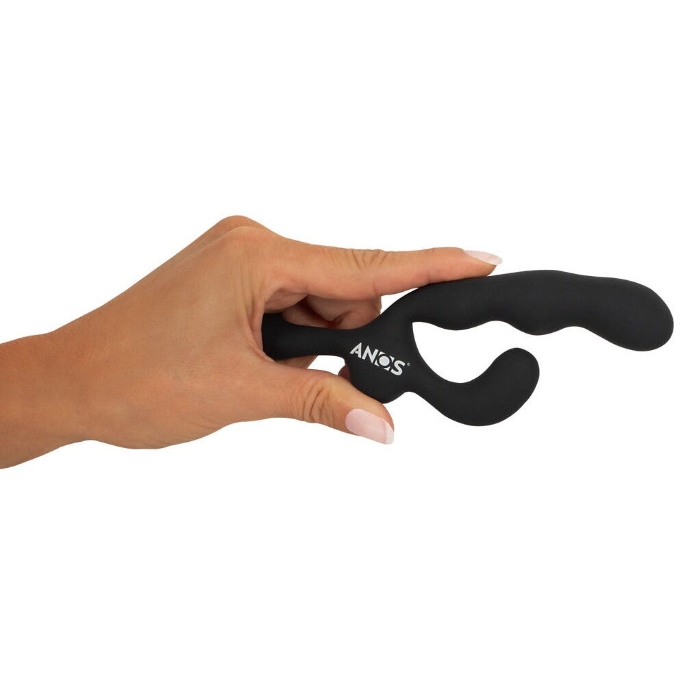 Anos Silicone Vibrating Prostate Stimulator Rechargeable