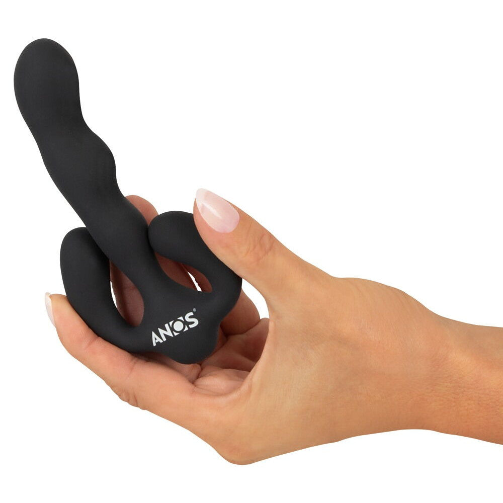 Anos Silicone Vibrating Prostate Stimulator Rechargeable