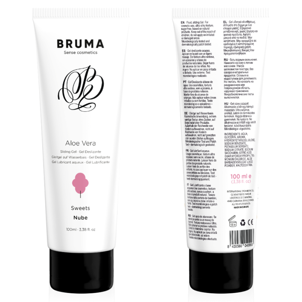 Aromatic water-based lubricant Bruma Aloe Vera Sweets 100 ml