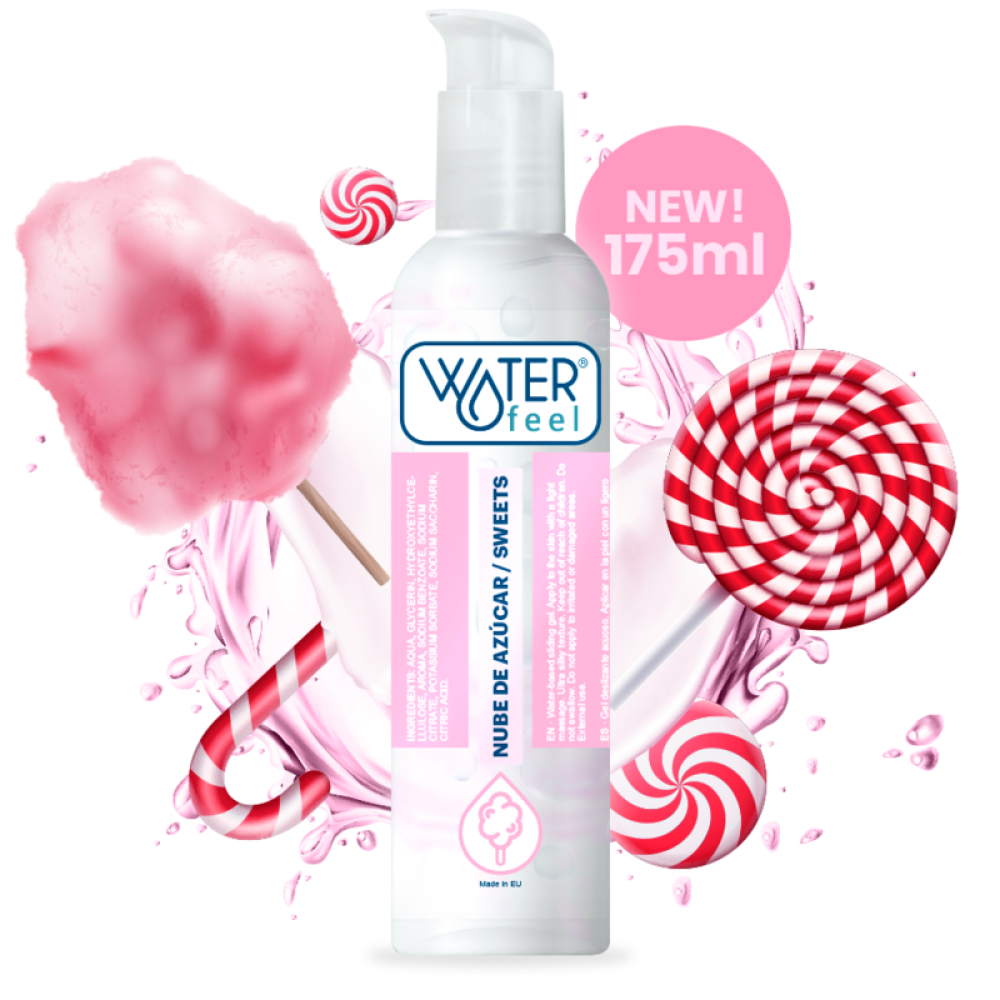 Aromatic water-based lubricant Waterfeel Sweets 175 ml.