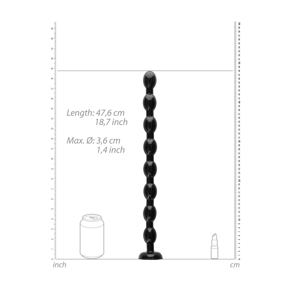 Ass Snake Big Flexible Anal Rosary 48 cm.
