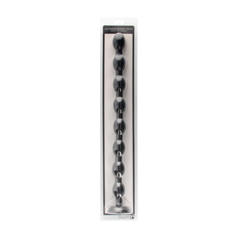Ass Snake Big Flexible Anal Rosary 48 cm.