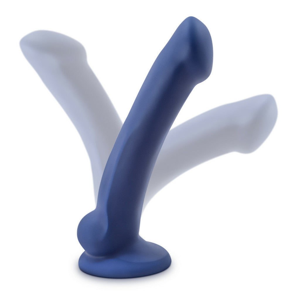 Avant Ergo Mini luxury two-layer silicone dildo blue