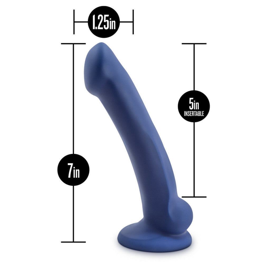 Avant Ergo Mini luxury two-layer silicone dildo blue