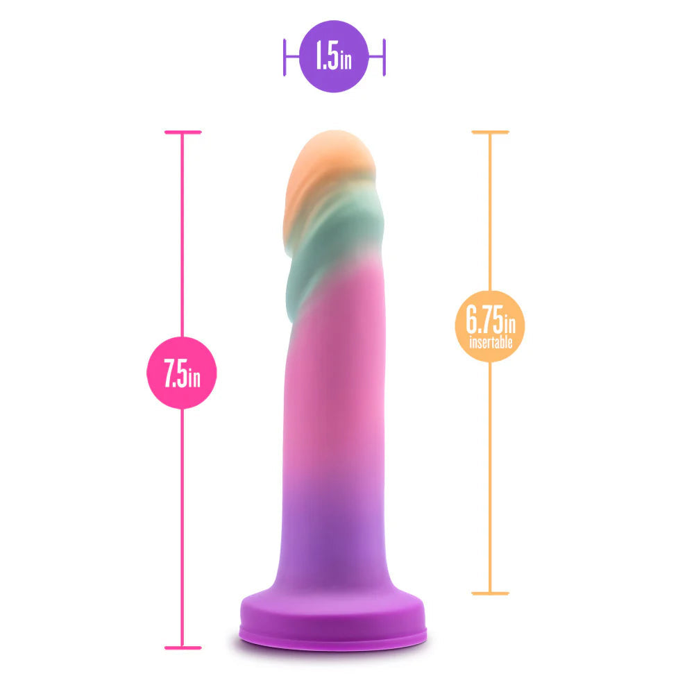 Avant Sunrise Gaze Multicolour Silicone Dildo