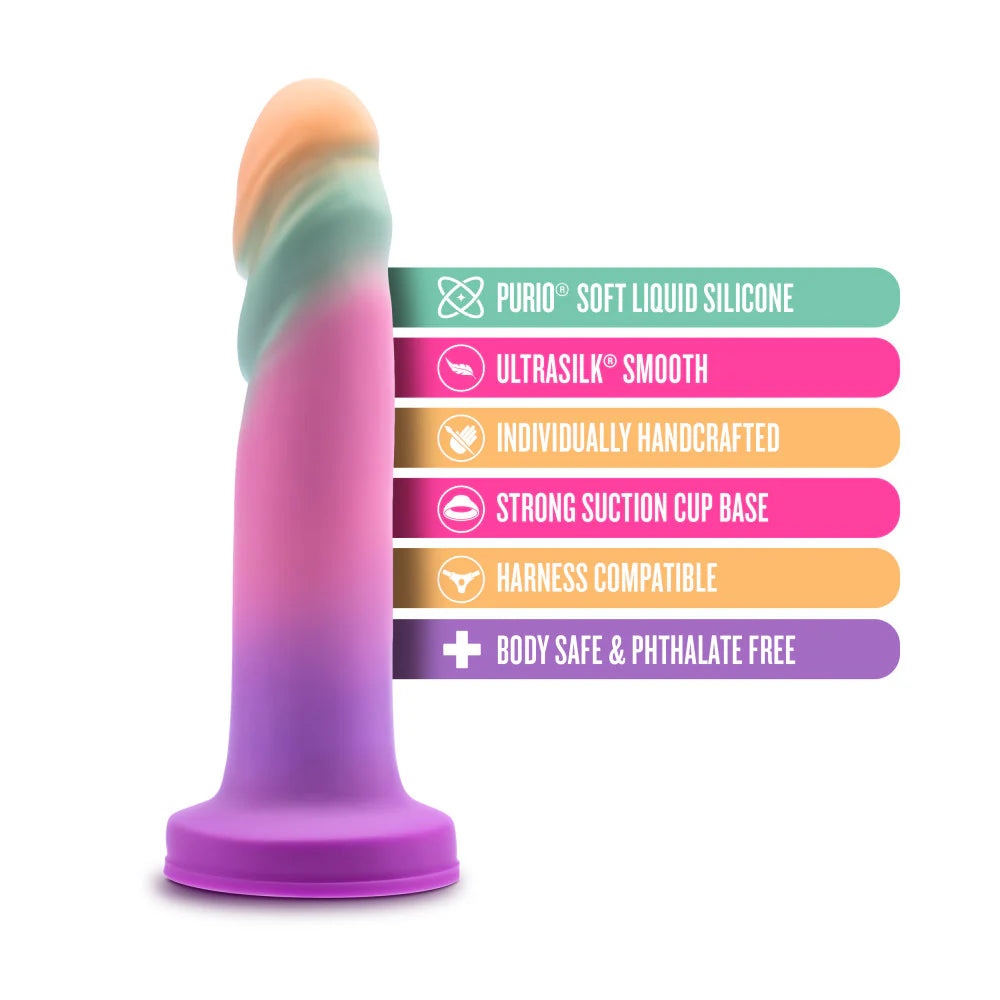 Avant Sunrise Gaze Multicolour Silicone Dildo