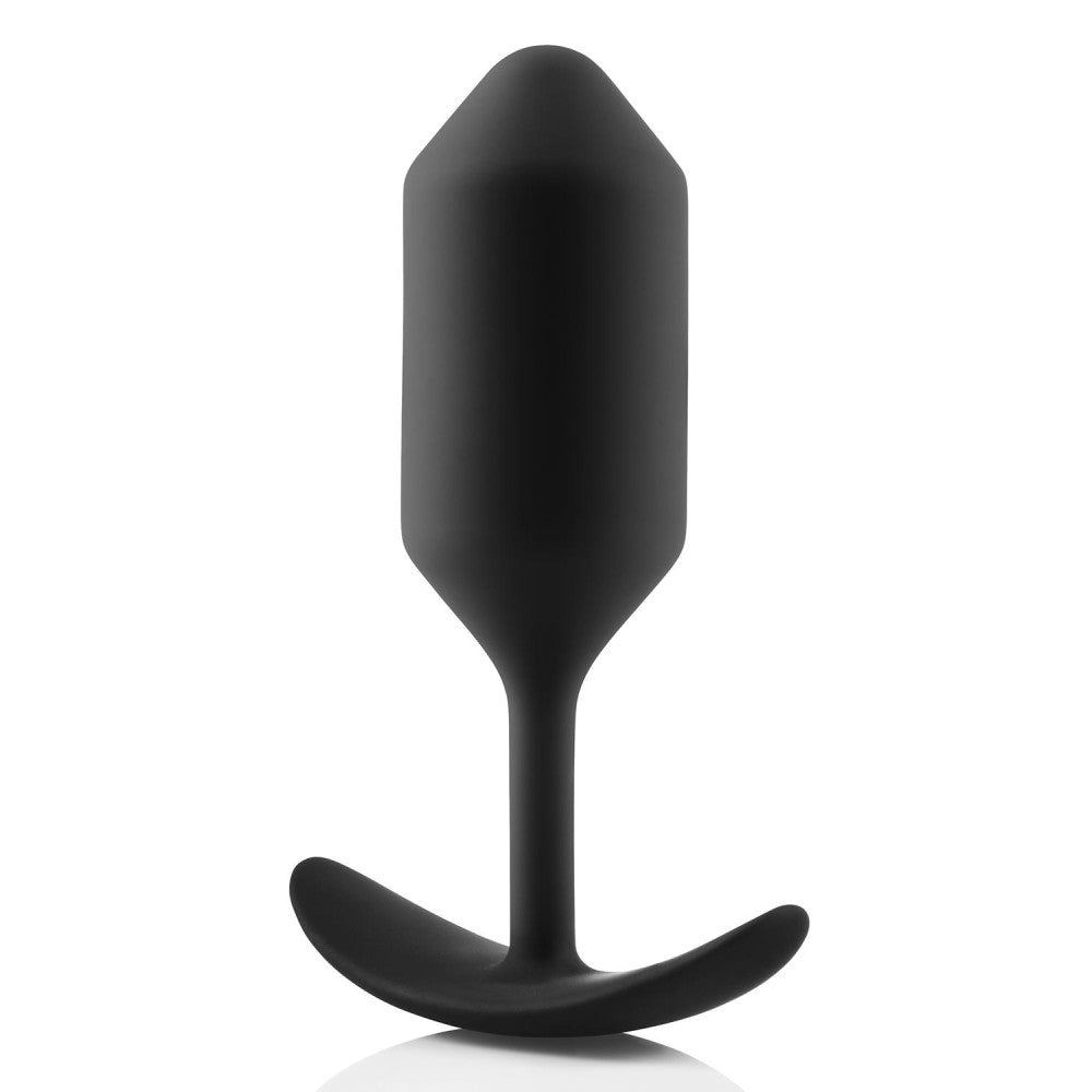 B-Vibe Snug Plug 3 weighted silicone butt plug