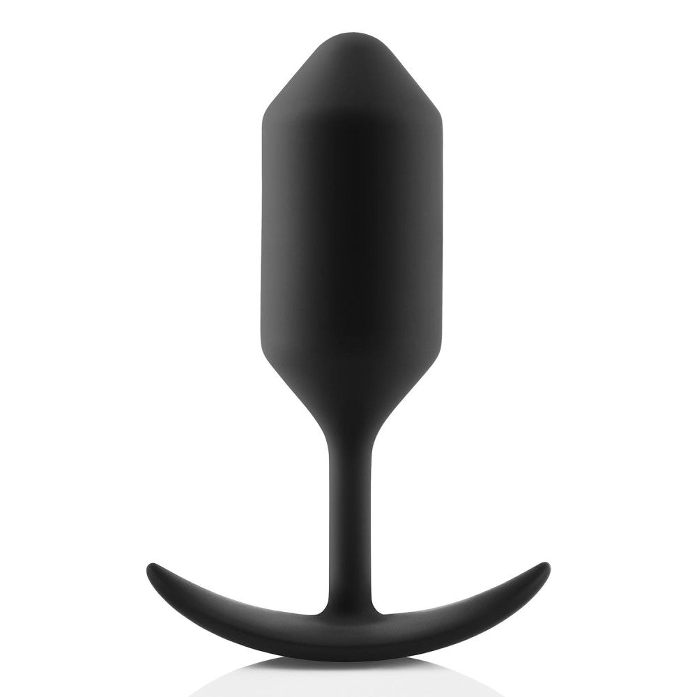 B-Vibe Snug Plug 3 weighted silicone butt plug