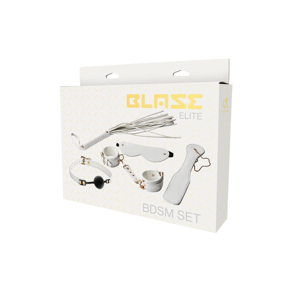 BDSM set of 5 pieces Blaze Elite white