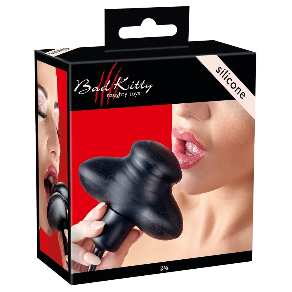 Bad Kitty Inflatable Silicone Mouth Gag