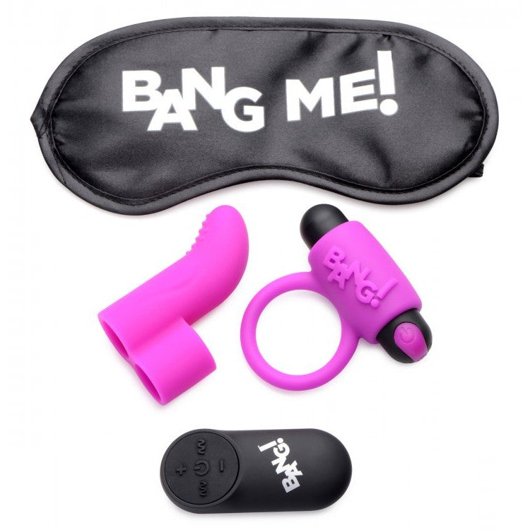 Bang! Rechargeable Vibrator Sex Toy Set Couple's Kit