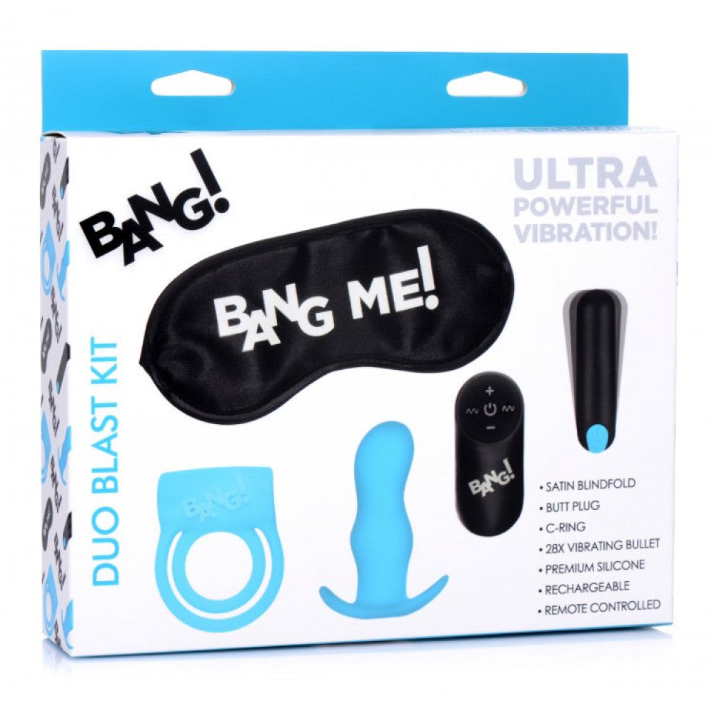 Bang! Rechargeable Vibrator Sex Toy Set Duo Blast Kit