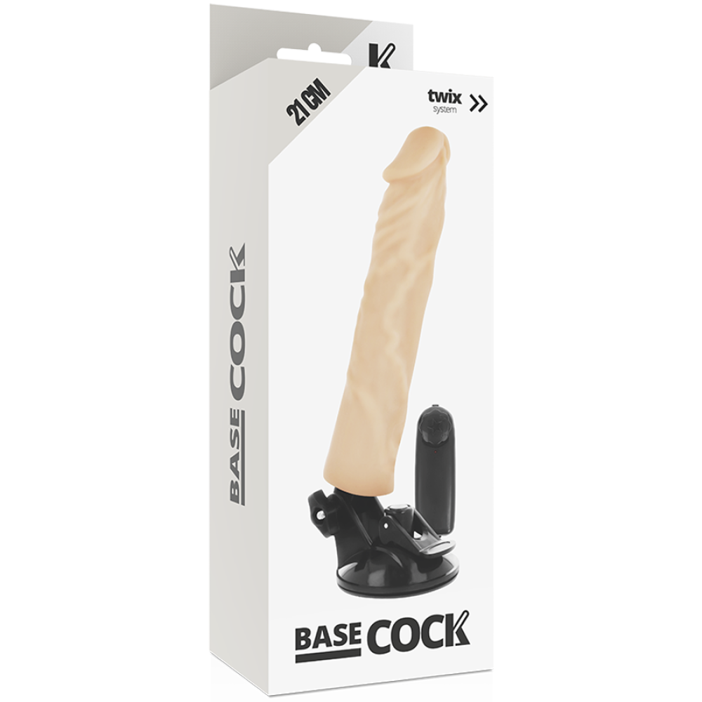 Base Cock Cyber Skin Vibrator with Remote