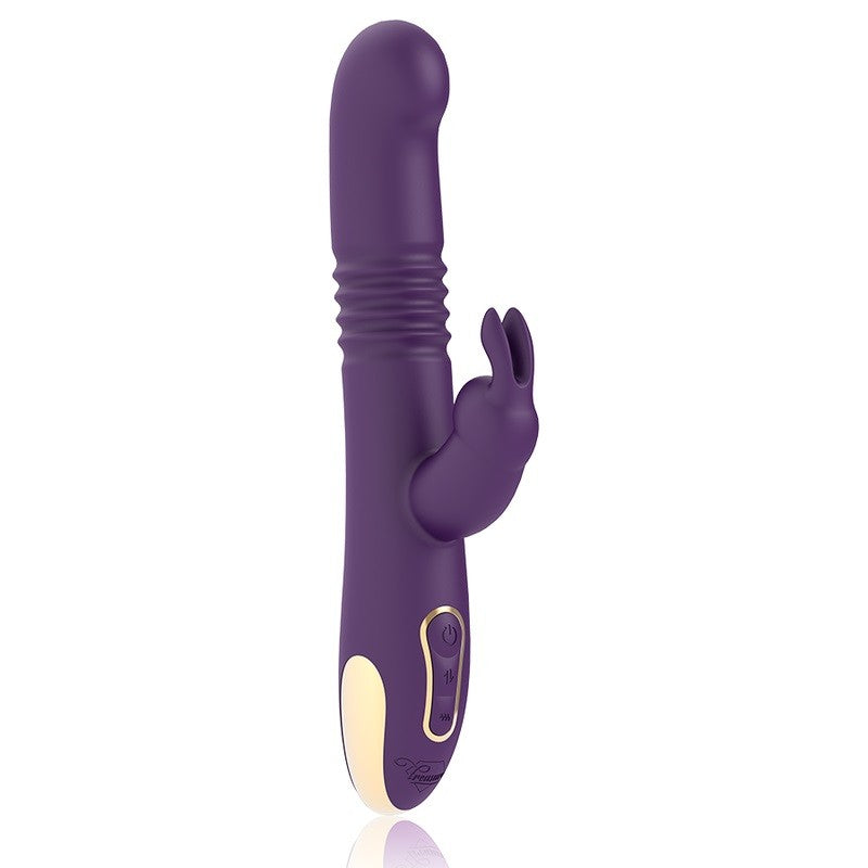 Bastian rechargeable silicone rabbit vibrator