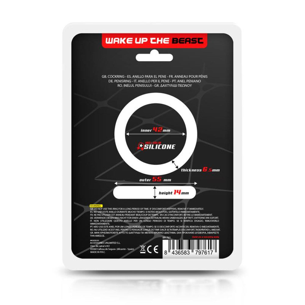 Beast Rings Silicone Cock Ring 42 mm.