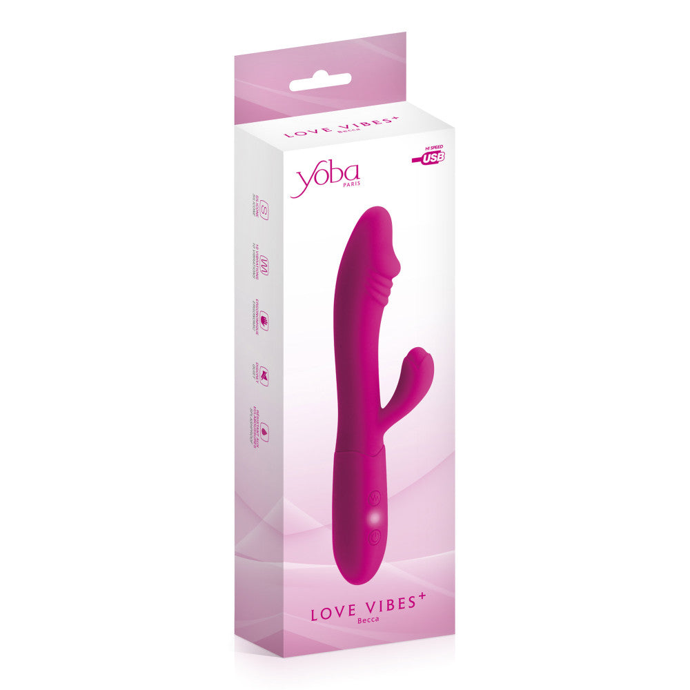 Becca Rechargeable Silicone G-spot Rabbit Vibrator