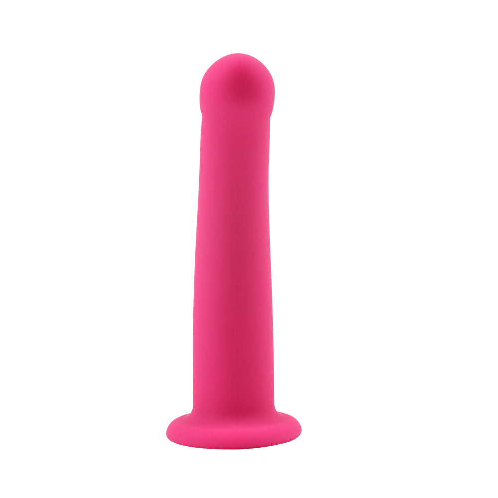 Bend Over L Pink Silicone Dildo