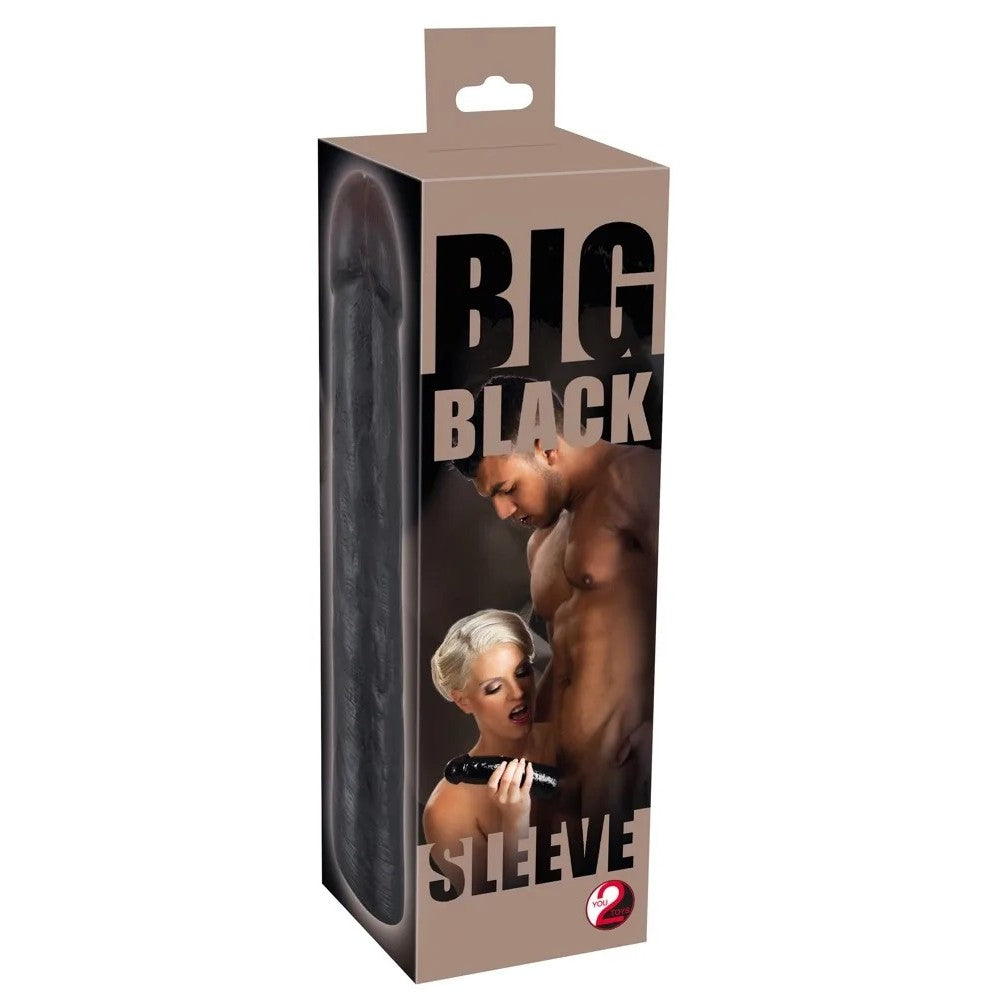 Big Black Sleeve penis extender and thickener