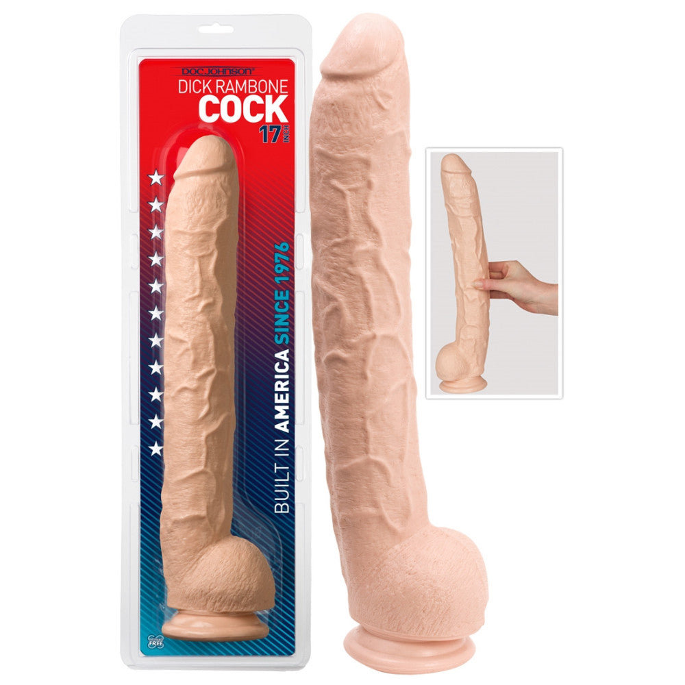 Big realistic dildo Dick Rambone 34 cm