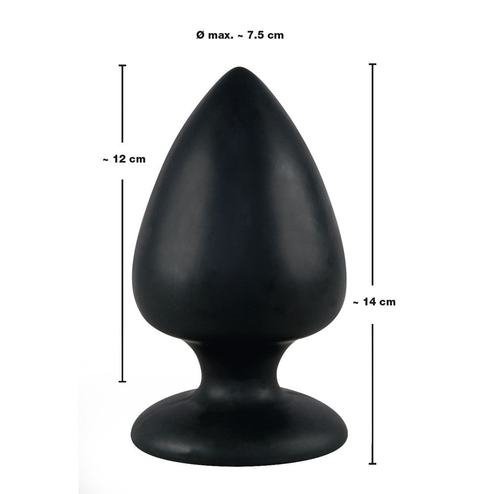 Black Velvets Extra Anal Butt Plug