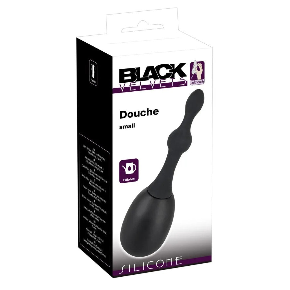 Black Velvets Small Silicone Anal Douche