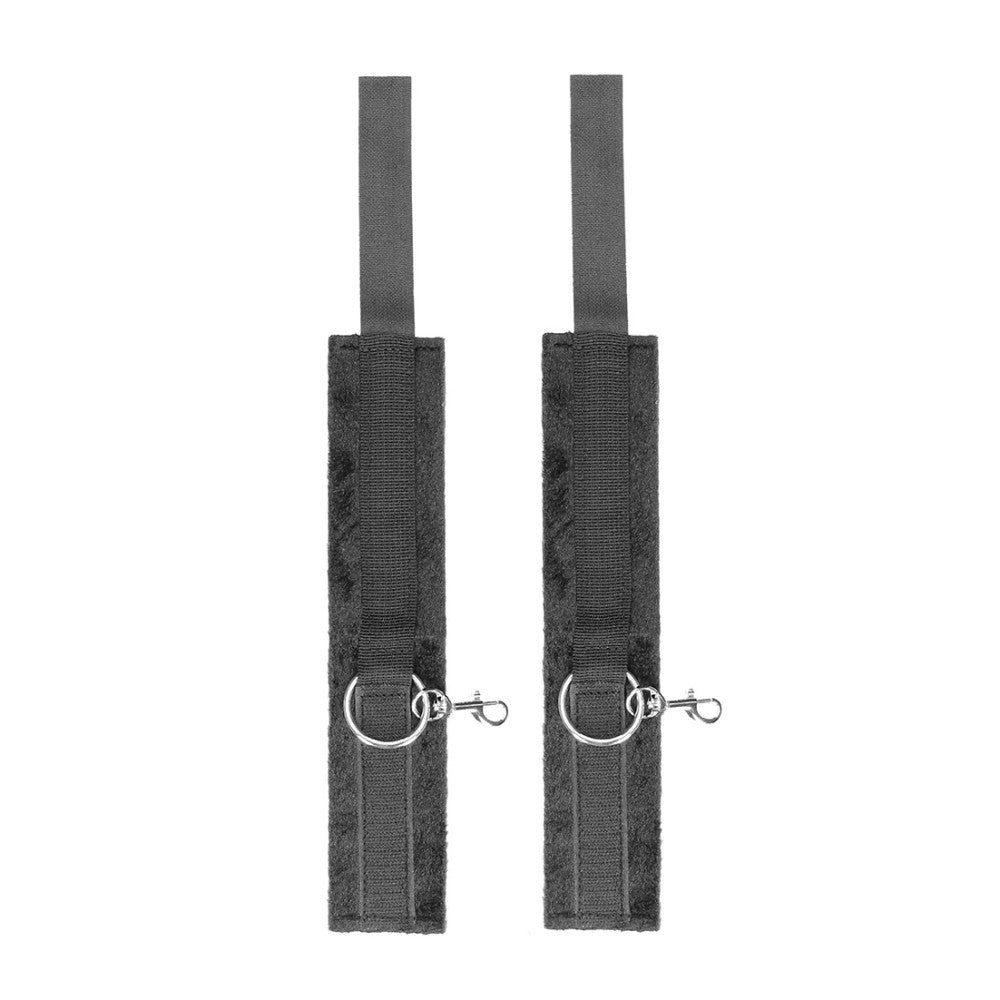 Black & White Cross Wrist & Ankle Restraints