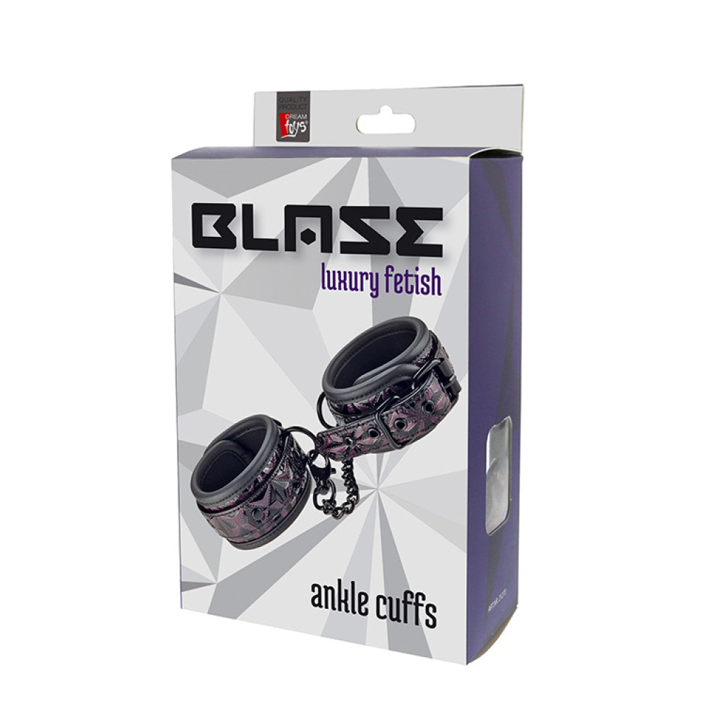 Blaze Luxury Leg Cuffs Purple