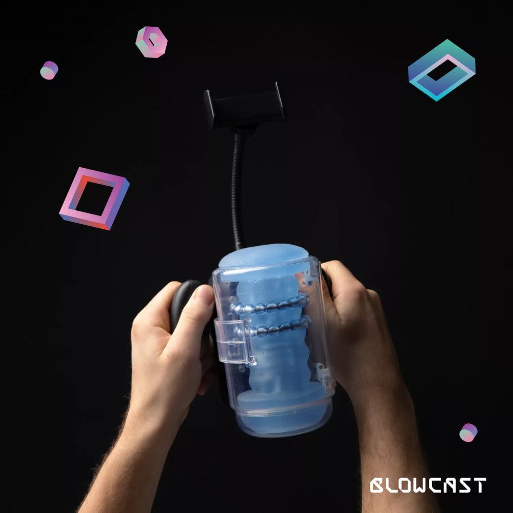 Blowcast Wingman Plus Automatic Masturbator with Thrusts and Massage Balls