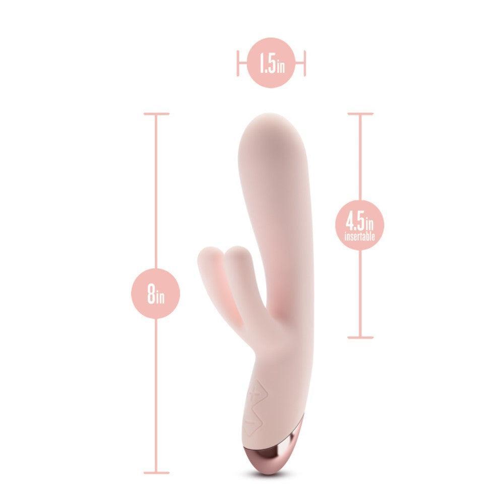 Blush Elora silicone rabbit vibrator